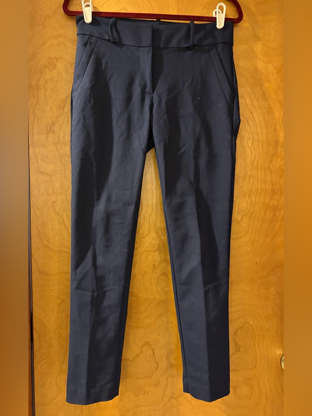 Women’s Slim Dress Pants - Navy Blue